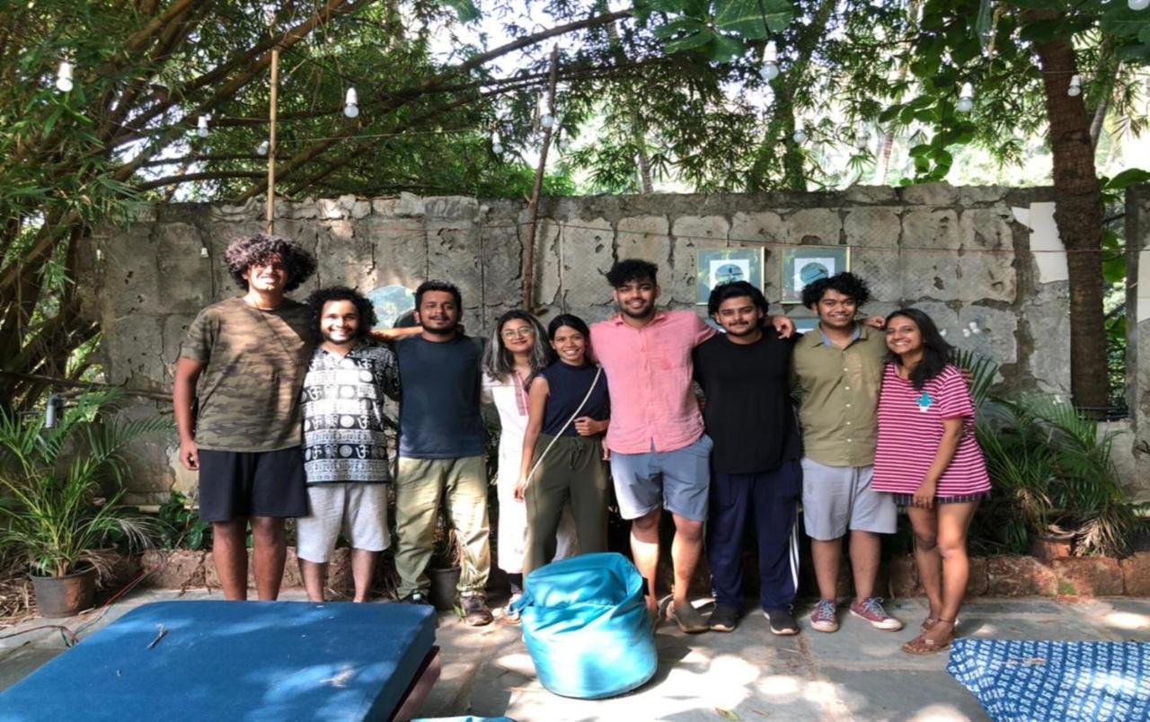 Piggy Calangute By Urban Nomads - Dorms & Pvt Rooms GOA Екстериор снимка